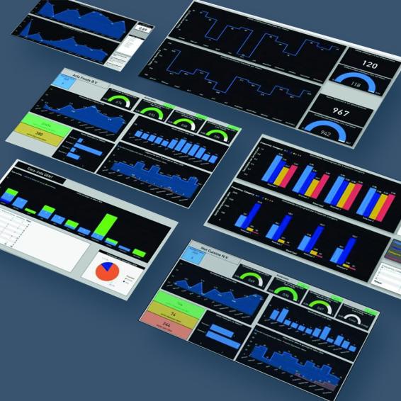smaxx lubrication maintenance software: Data dashboards smaxx lubrication maintenance software: Data dashboards